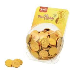 BOLÇİ -- BK071 / Para Çikolata 7g (KÜRE İÇİ 280 ADETTİR. ADET FİYATI 8.45 KRŞ'TUR. KÜRE FİYATIDIR.)