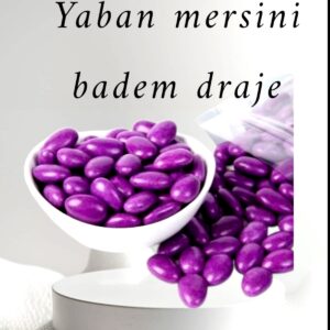 MR PREMIUM YABAN MERSİNİ BADEM DRAJE FİLDİŞİ SÜTLÜ ÇİKOLATA (KG FİYATI 859 TL'DİR , KUTUSU 3 KG'DİR)