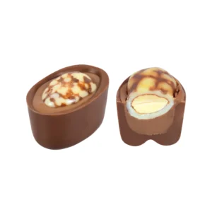 BOLÇİ -- C139 / ELİPS Badem Gianduja Dolgulu ve Alacalı Badem Drajeli Sütlü Spesiyal Çikolata (KG FİYATI 958 TL'DİR. KUTU İÇİ 2 KG'DİR)