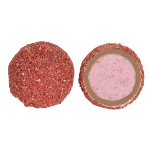 BOLÇİ -- C160 / Frambuazlı Kırmızı Şekerli Sütlü Trüf (KG FİYATI 835 TL'DİR.KUTU İÇİ 2 KG 'DİR)