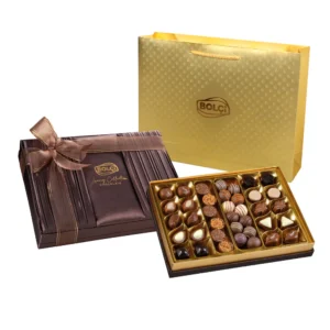 BOLÇİ -- CH085 / Saten Kahverengi Kutu 500g (ADET FİYATIDIR. KOLİ İÇİ 6 ADETTİR)