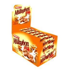 KONAK 2898 -- MİLKYBON EXTRA FİŞEK-TEREYAĞLI-SÜTLÜ BONBON 45 GR (ADET FİYATI 9.50 KRŞ'TUR. DİSPLAY İÇİ 24 ADETTİR) 300004