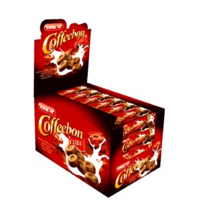 KONAK 2904 -- COFFEBON EXTRA FİŞEK-KAHVELİ-TEREYAĞLI-SÜTLÜ BONBON 45 GR (ADET FİYATI 9.50 KRŞ'TUR. DİSPLAY İÇİ 24 ADETTİR) 300013