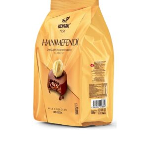 KONAK 320005 -- HANIMEFENDİ SÜTLÜ FINDIK PARÇACIKLI SÜTLÜ ÇİKOLATA 300 GR (ADET FİYATIDIR. KOLİ İÇİ 12 ADETTİR)