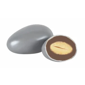 BOLÇİ -- D090 / Renkli Badem Draje GÜMÜŞ (KG FİYATI 720 TL'DİR. KOLİ İÇİ 3 KG'DİR)