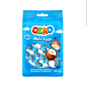 ŞÖLEN OZMO MİNİ EGGS POŞET 154 GR (ADET FİYATIDIR. KOLİ İÇİ 12 ADETTİR)