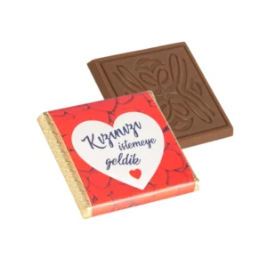 BOLÇİ -- C437 / Kızınızı İstemeye Geldik Etiketli Sütlü Madlen (KG FİYATI 1091 TL'DİR. KOLİ İÇİ 3 KG'DİR)