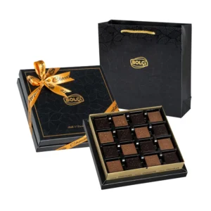 BOLÇİ -- CH069 Madlen Siyah Kutu 312g (ADET FİYATIDIR, KOLİ İÇİ 8 ADETTİR)