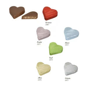 BOLÇİ -- L067 / Yaldızlı Kalp Spesiyal KIRMIZI (KG FİYATI 1010 TL'DİR. KOLİ İÇİ 2100 KG'DİR)