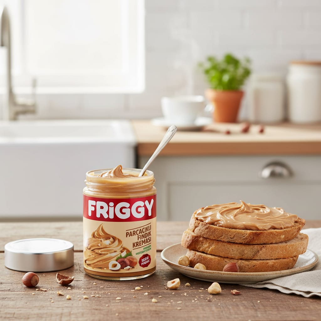 PARÇACIKLI FINDIK KREMASI