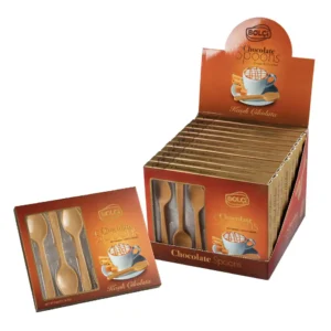 BOLÇİ -- BK172 Rulo Gofret Parçacıklı Karamelli Kaşık Çikolata 54g (ADET FİYATI 83 TL'DİR. DİSPLAY İÇİ 12 ADETTİR)